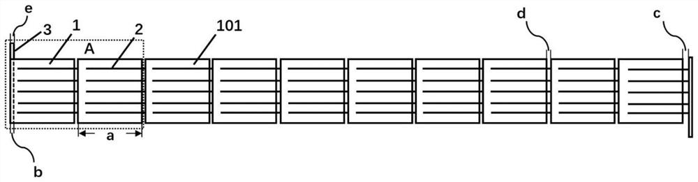 A kind of solar battery string, battery component and preparation method thereof