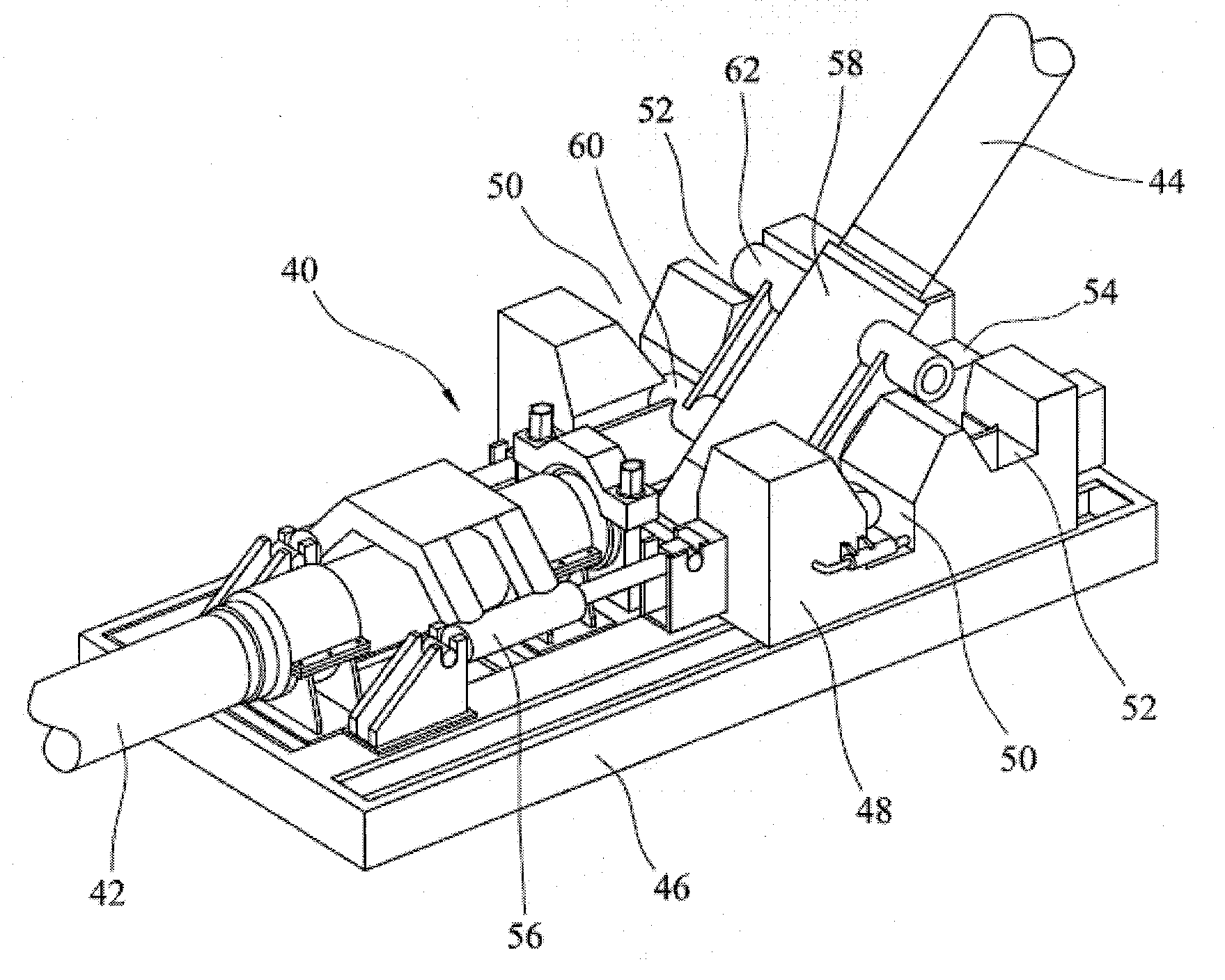 Apparatus and method for the connection of conduits