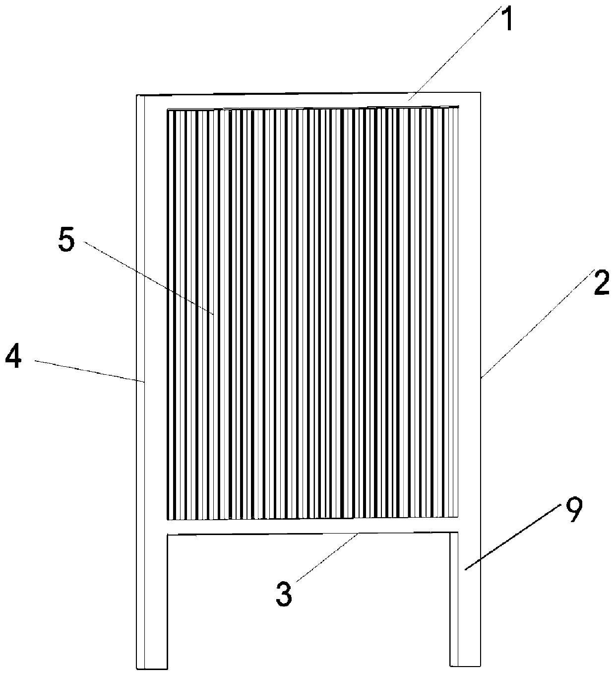 Staggered wind-shield walls capable of controlling wind speed