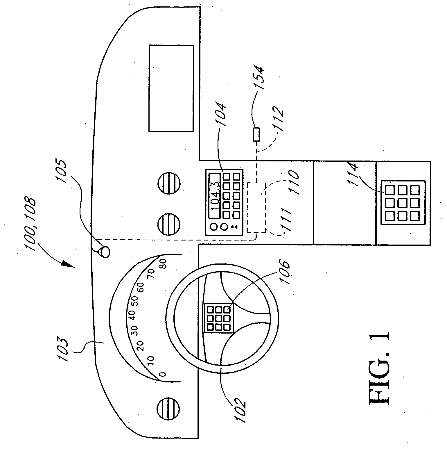 Vehicle remote control interface for controlling multiple electronic devices