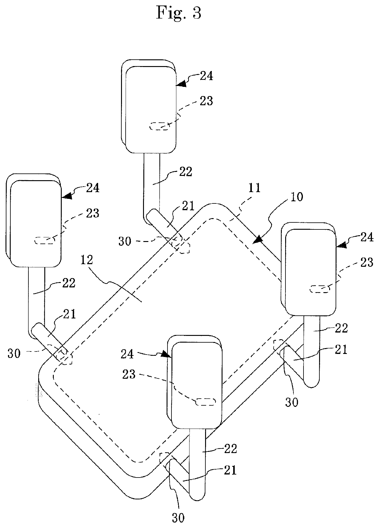 Method of separating pellicle and device for separating pellicle