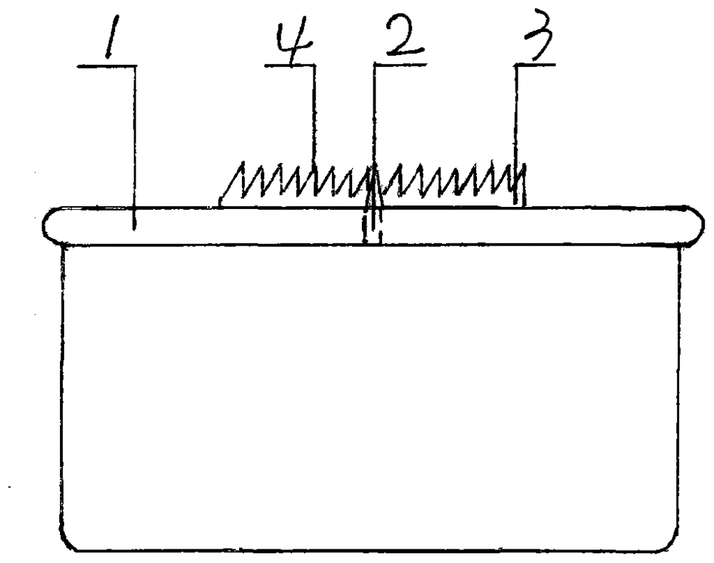 Production method of mixer hopper with cutter