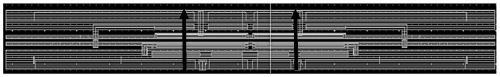 Layout structure of operational amplifier in pipelined analog-to-digital converter