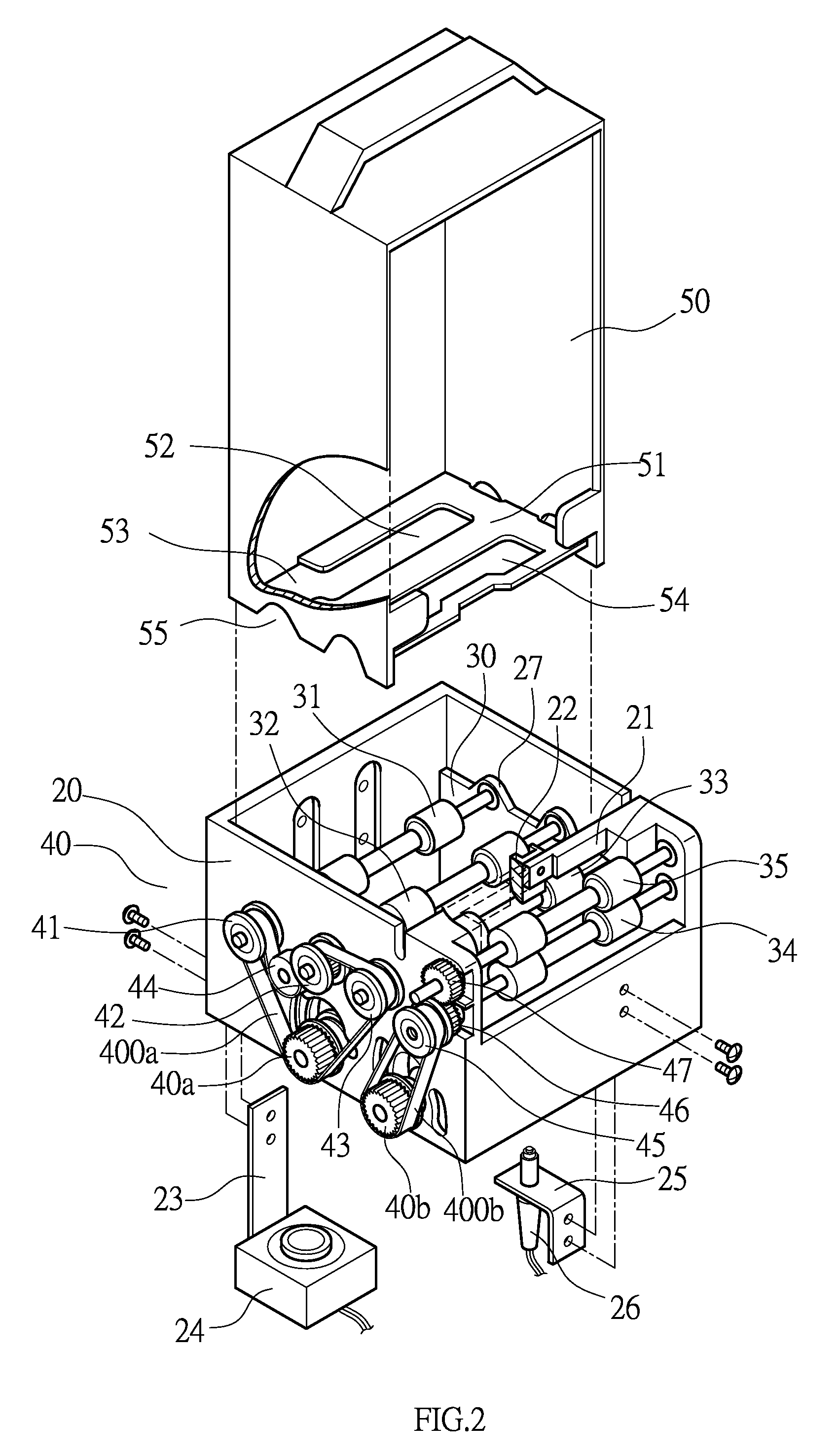 Playing card conduction structure