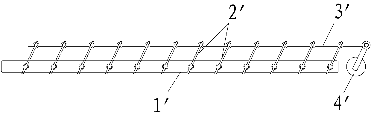 Air-conditioner wind deflecting mechanism and air conditioner