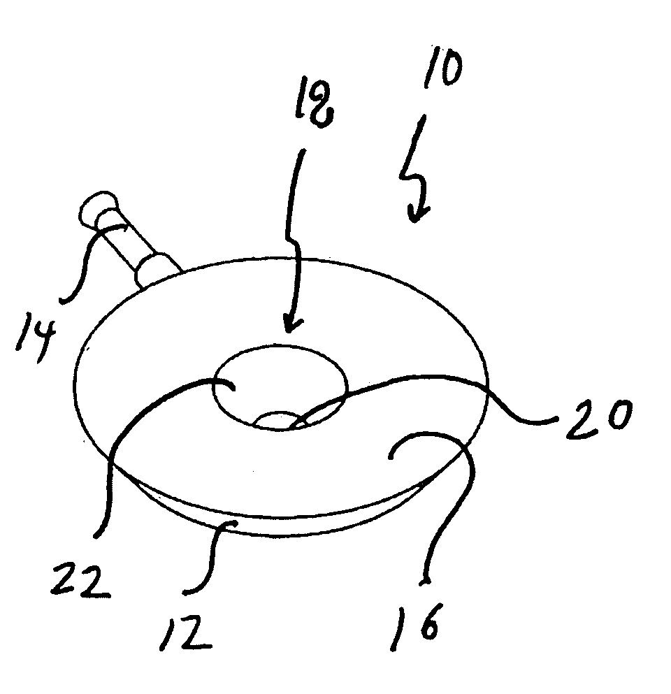 Infrared burner with exhaust gas flue