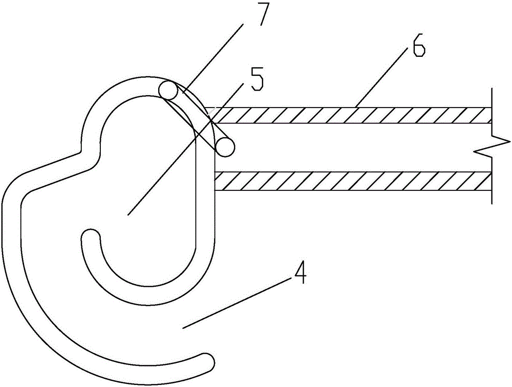 Wall reinforcement passing method and reinforcement passing tool for prefabricated construction of block buildings