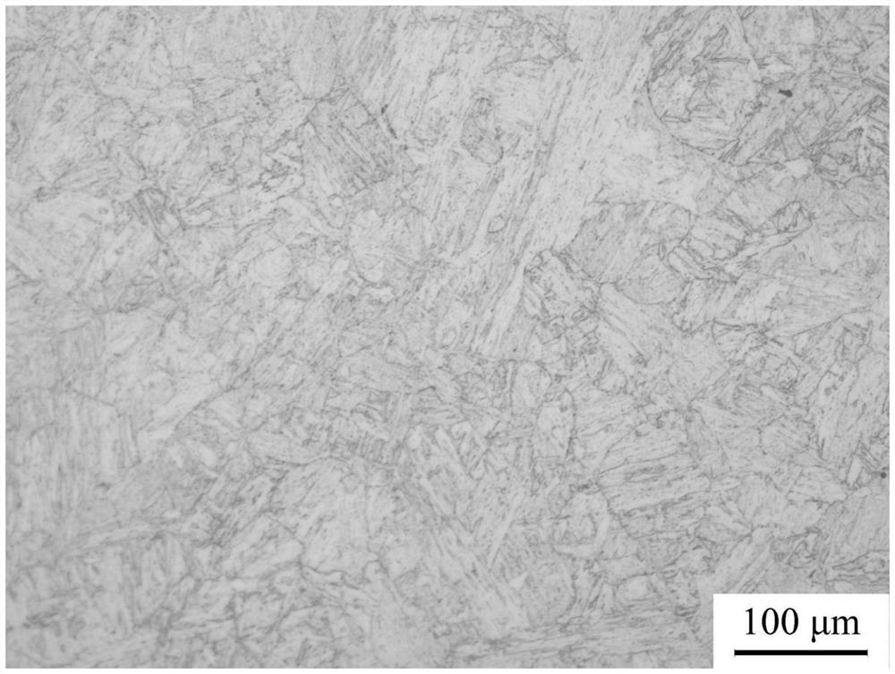 Boron-free medium-low-nickel high-strength high-hardenability marine steel thick plate and preparation method thereof