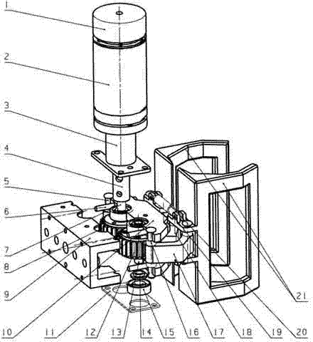 Robot clamping module