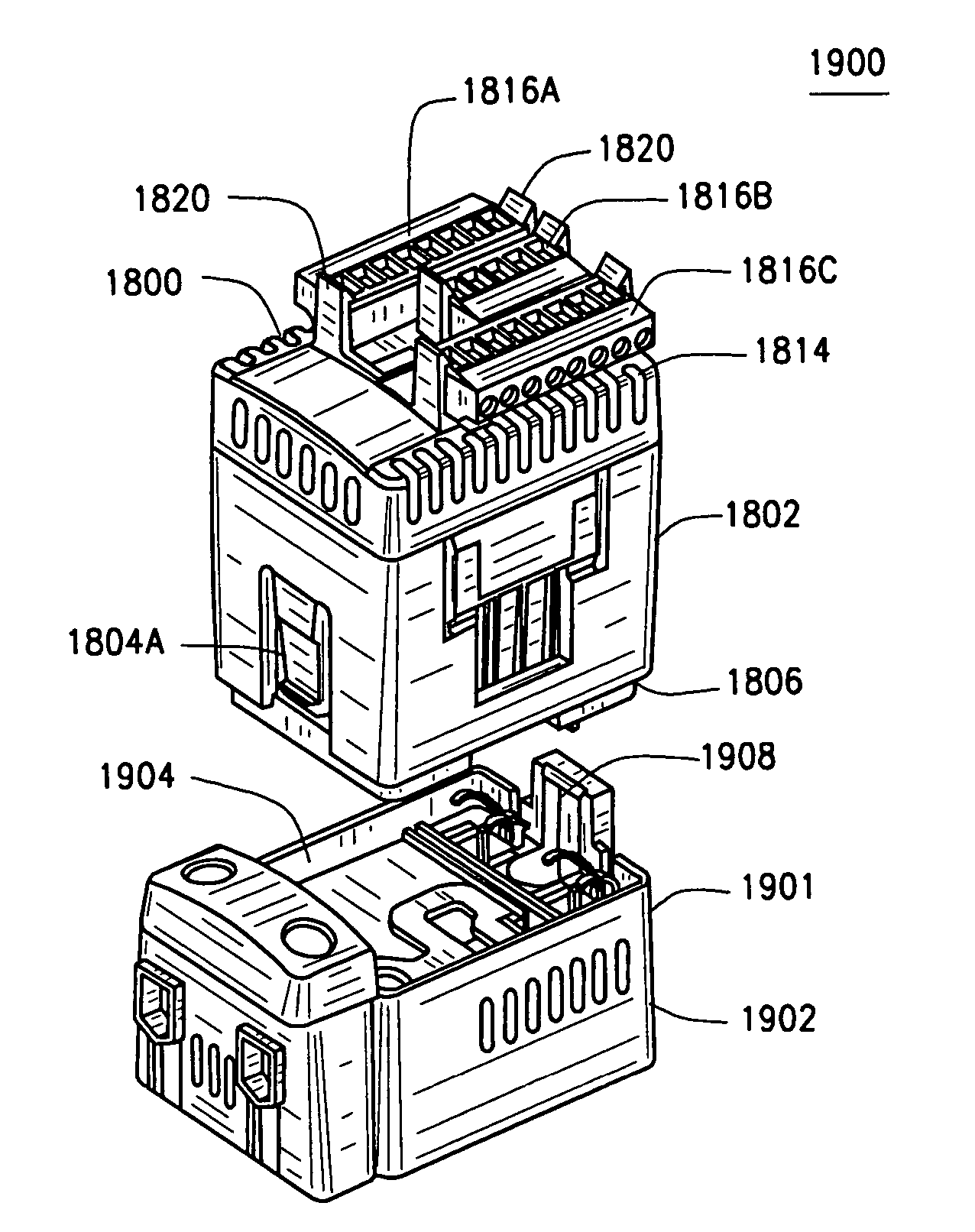 Integrally coupled power control system having a solid state relay