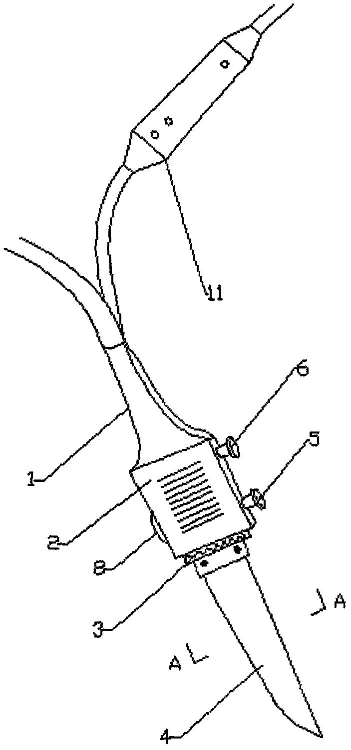 Scalpel with micro-pressure airflow