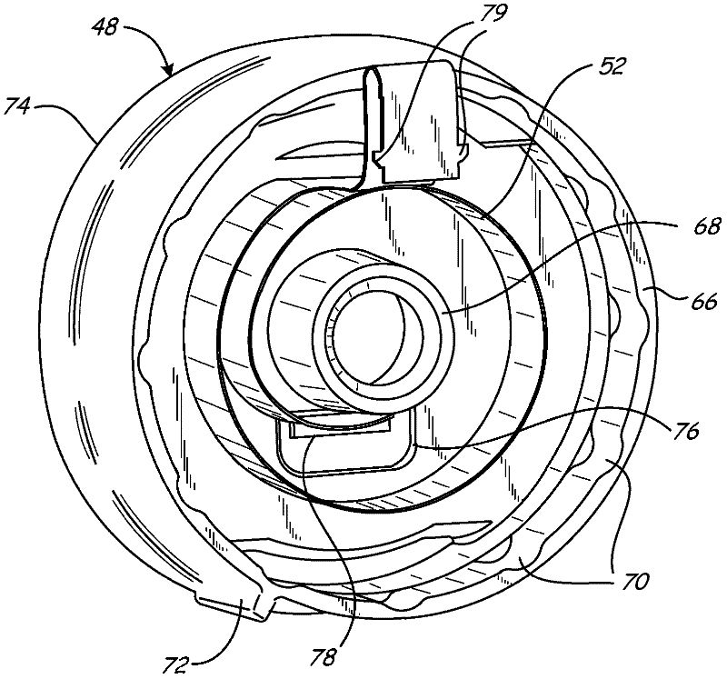 Capacitive touch interface assembly