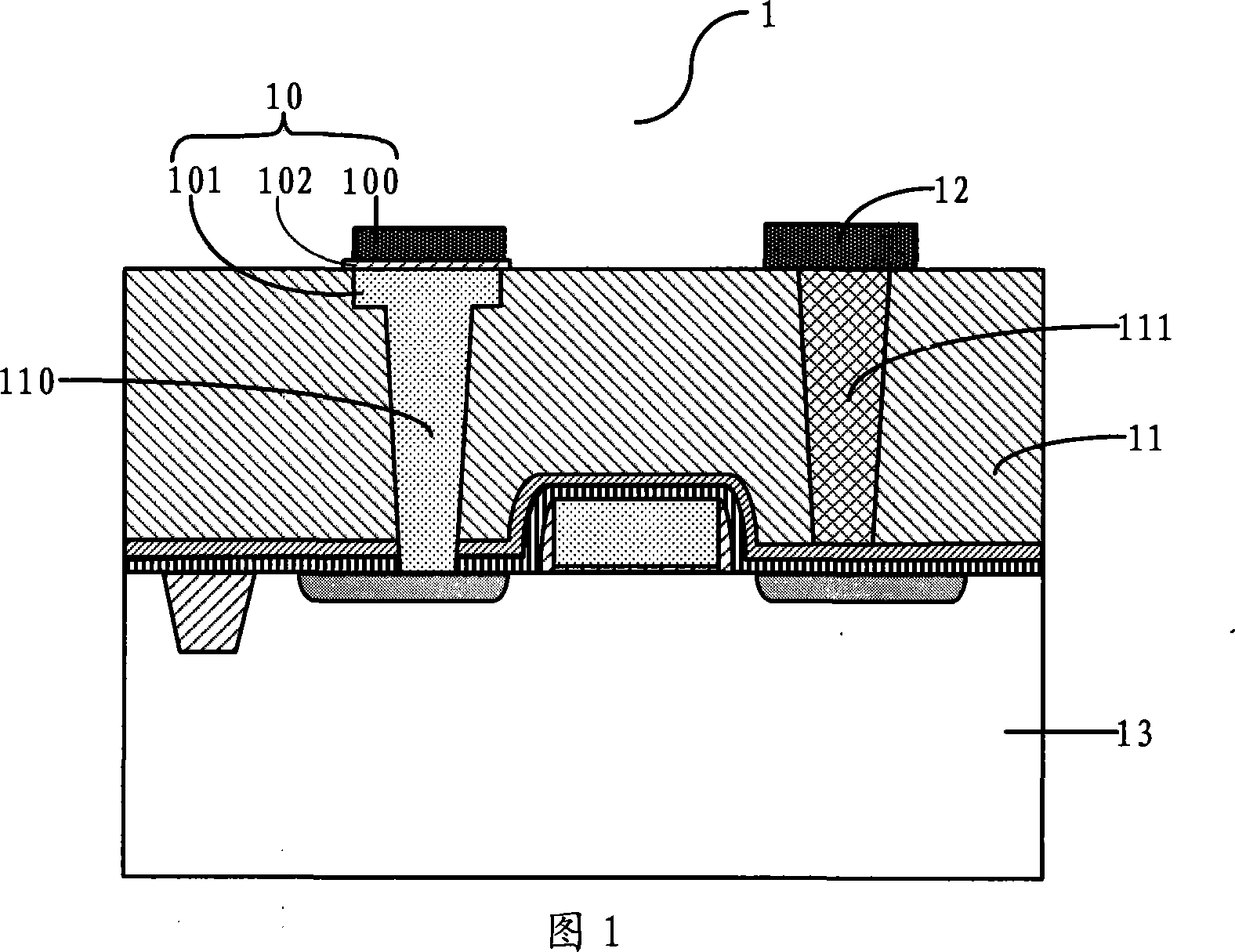 Modified capacitor and method for manufacturing same
