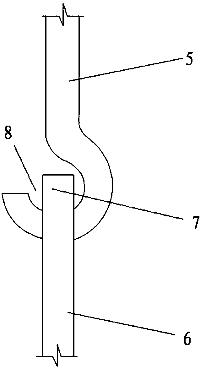 A critically unlocked vertical shock-isolation bearing and method