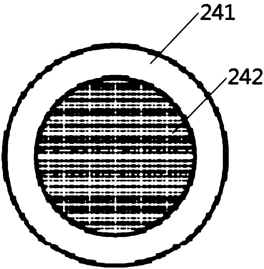 Online gas making cracking device for methyl alcohol