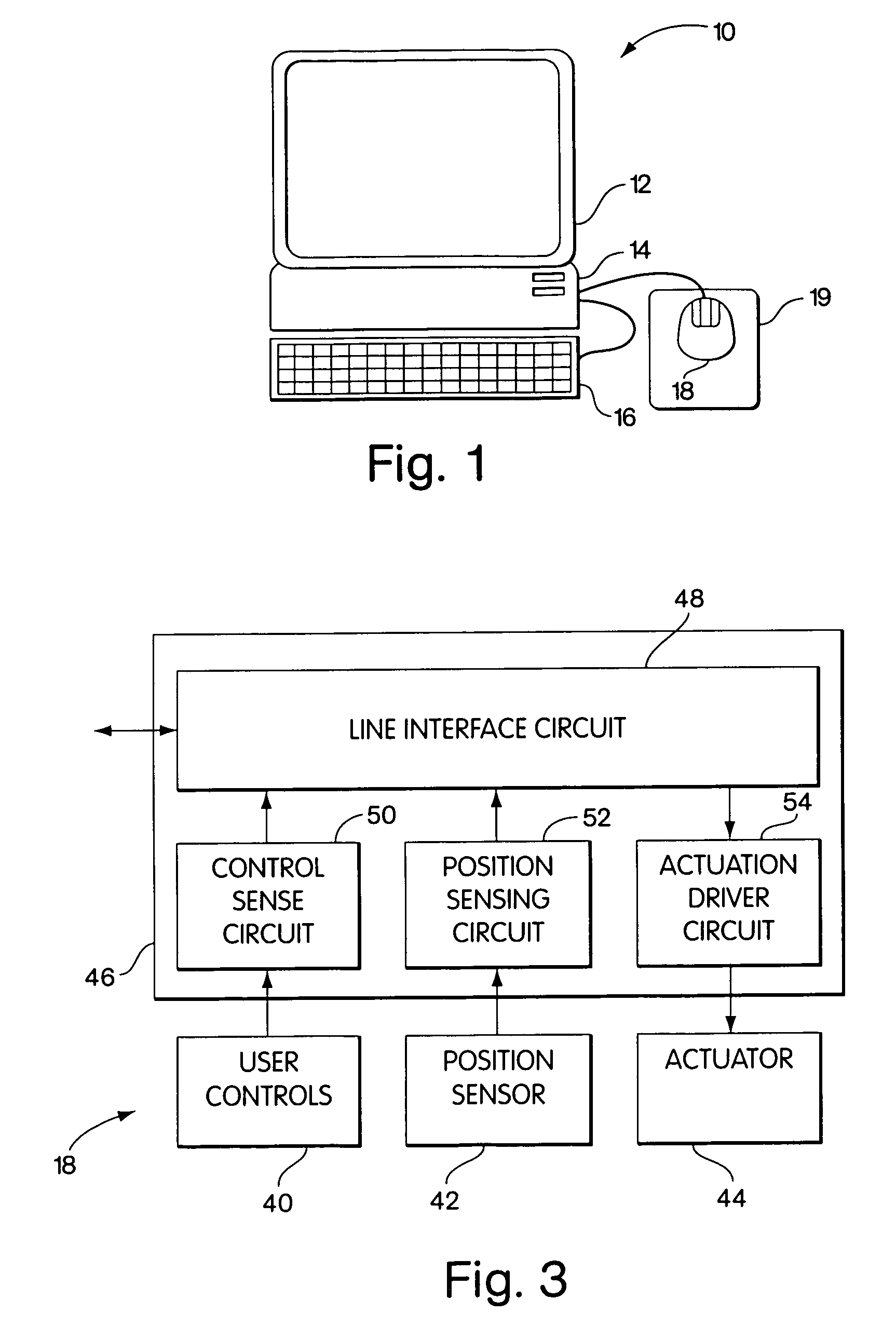 Tactile user interface with application-specific tactile behavior