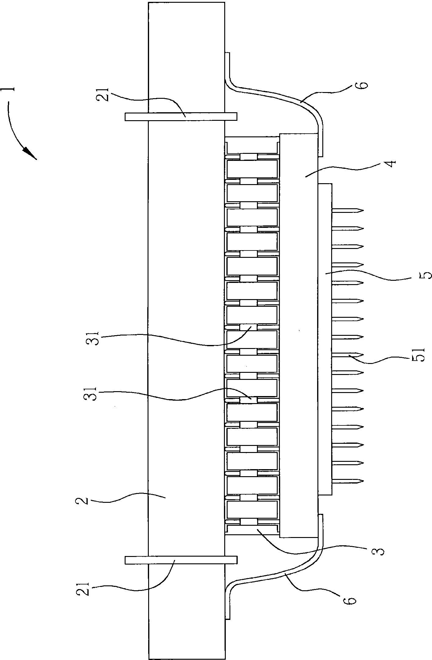 Probe card structure