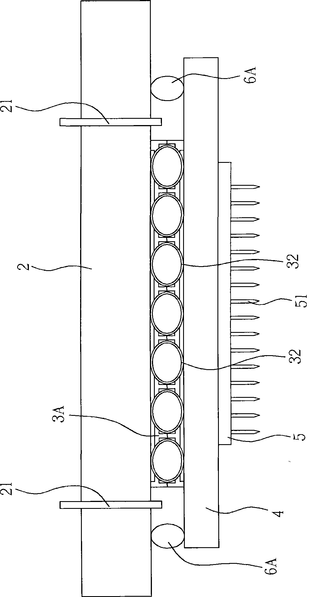 Probe card structure