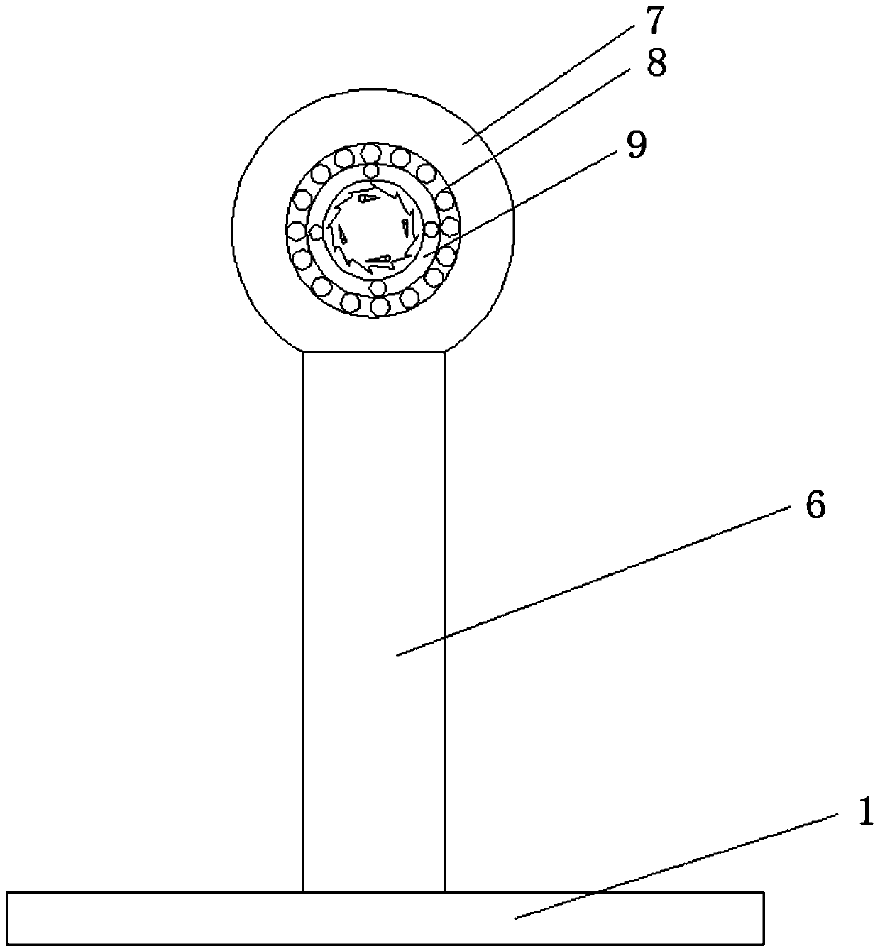 Hammer-fixable device for measuring impact toughness