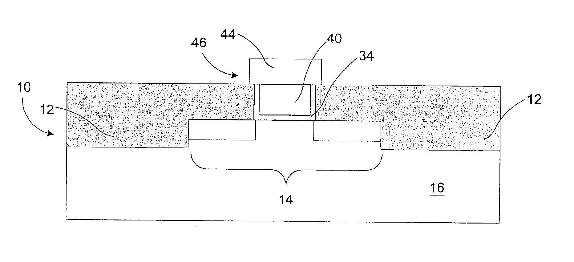 Single transistor ferroelectric transistor structure with high-k insulator