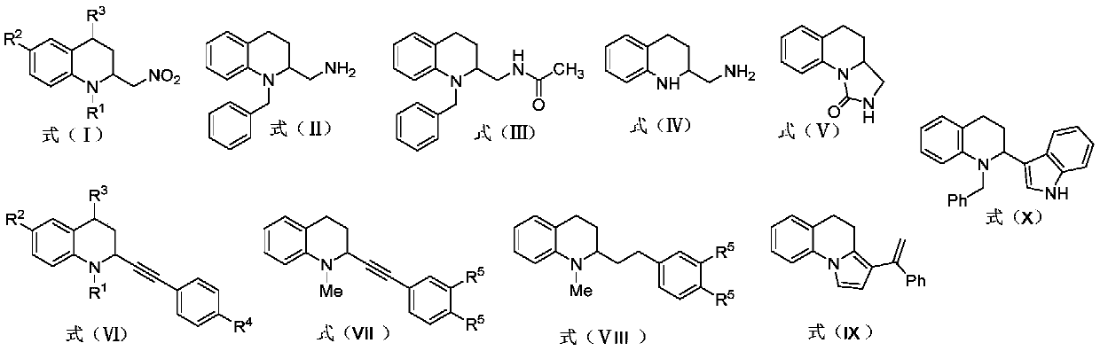 2-substituted tetrahydroquinoline compound and derivative, preparation method and application thereof