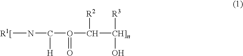 Epoxi-amine composition modified with hydroxyalkyl urethane