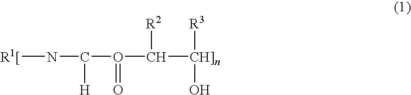 Epoxi-amine composition modified with hydroxyalkyl urethane