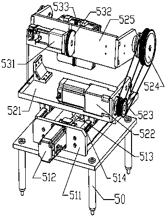 Arc edge automatic grinding mechanism used for electronic products
