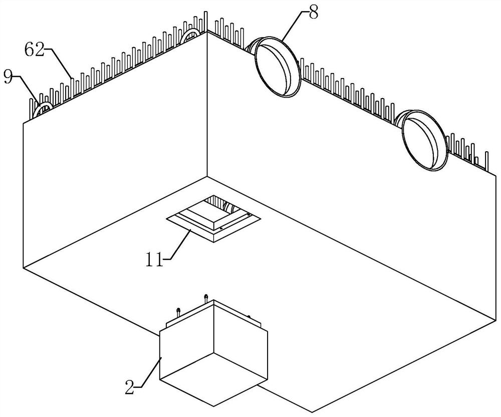 Split type municipal well and construction method thereof