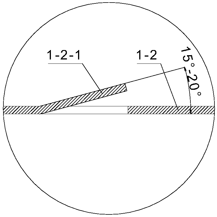 Solar air heat collector with plate cores with arc-shaped openings