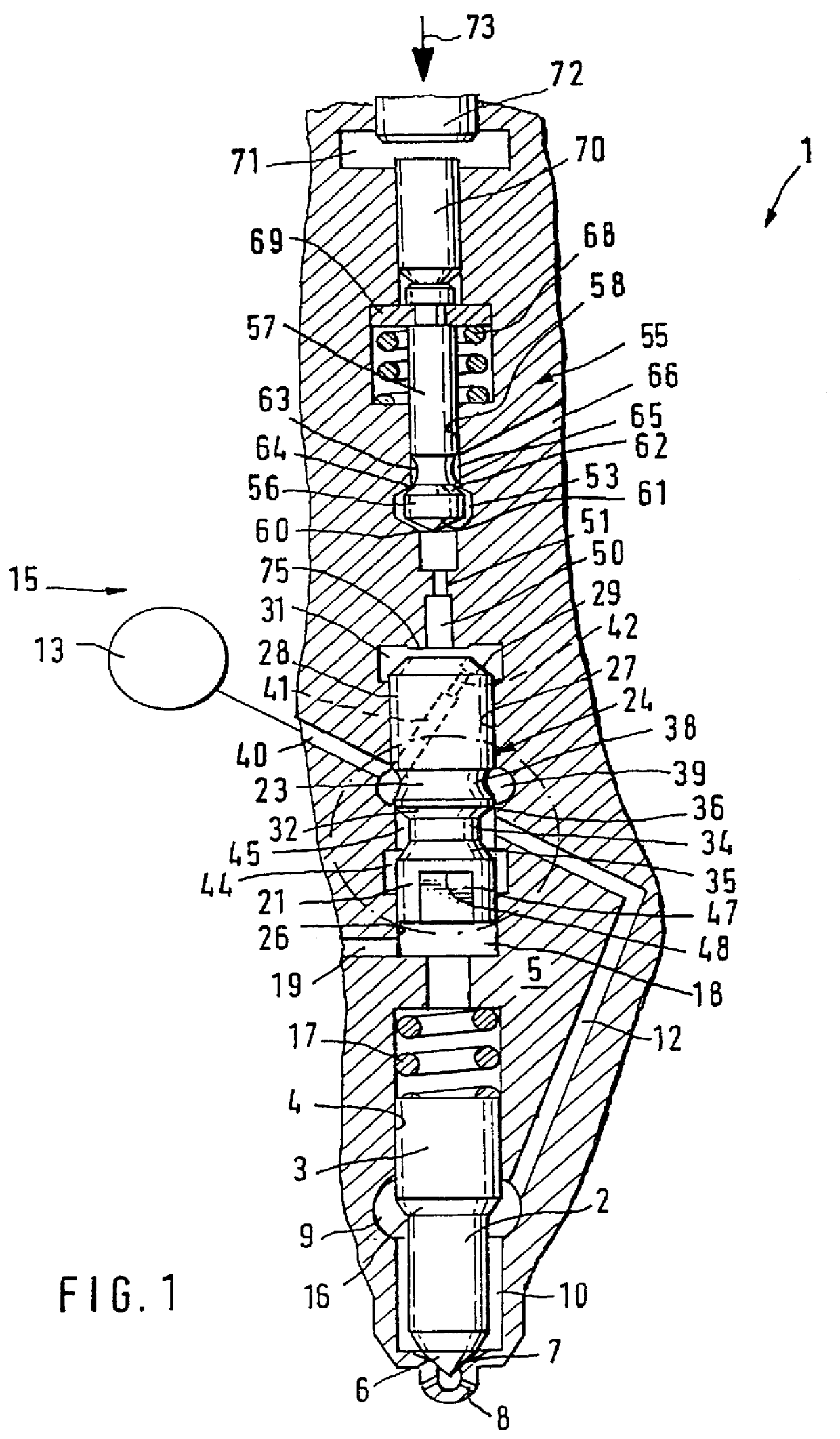 Fuel injection device for internal combustion engines