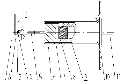 Motorcycle cushion lock mechanism