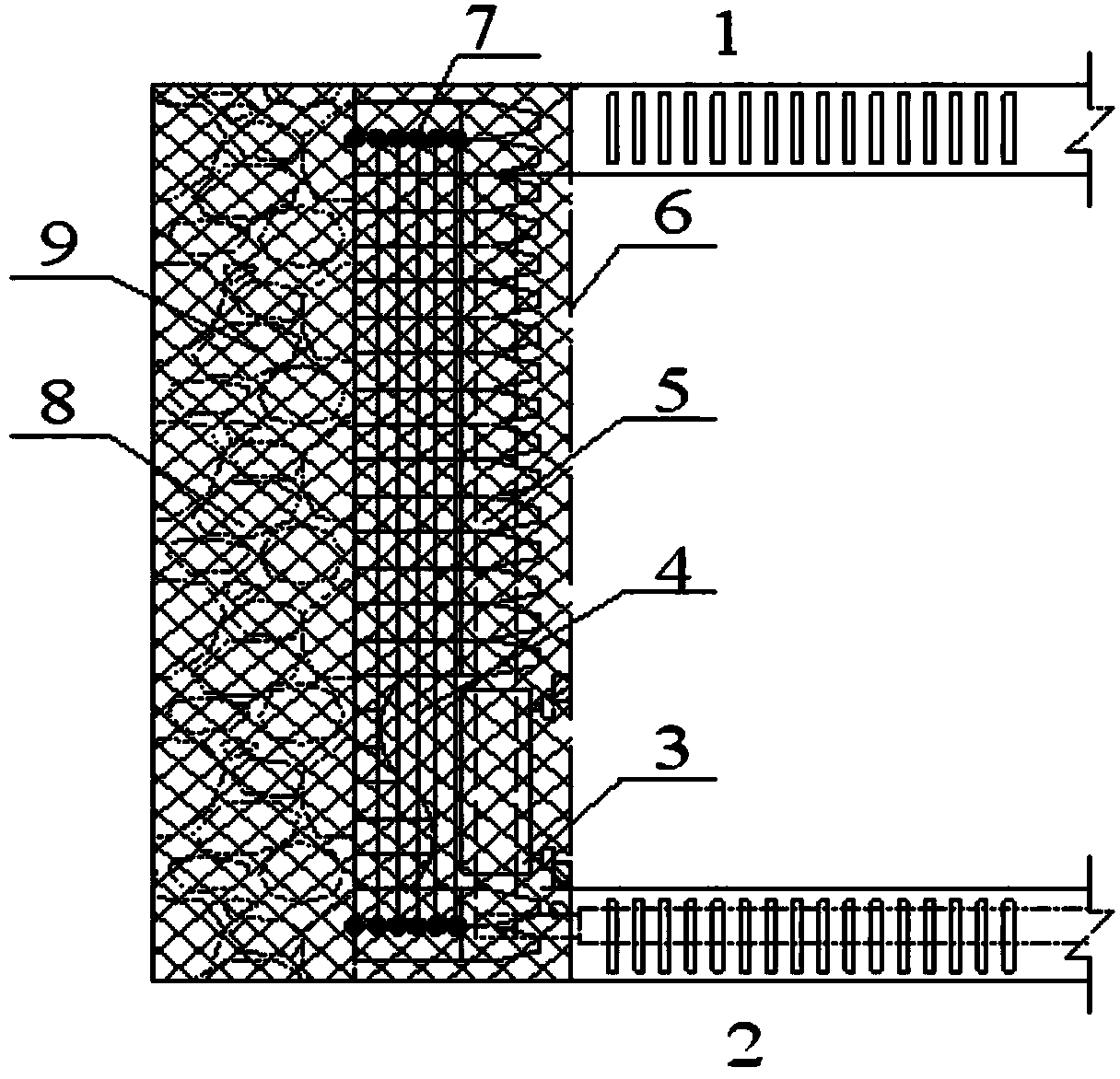 Cover retracement method of dense steel wire ropes of coal face