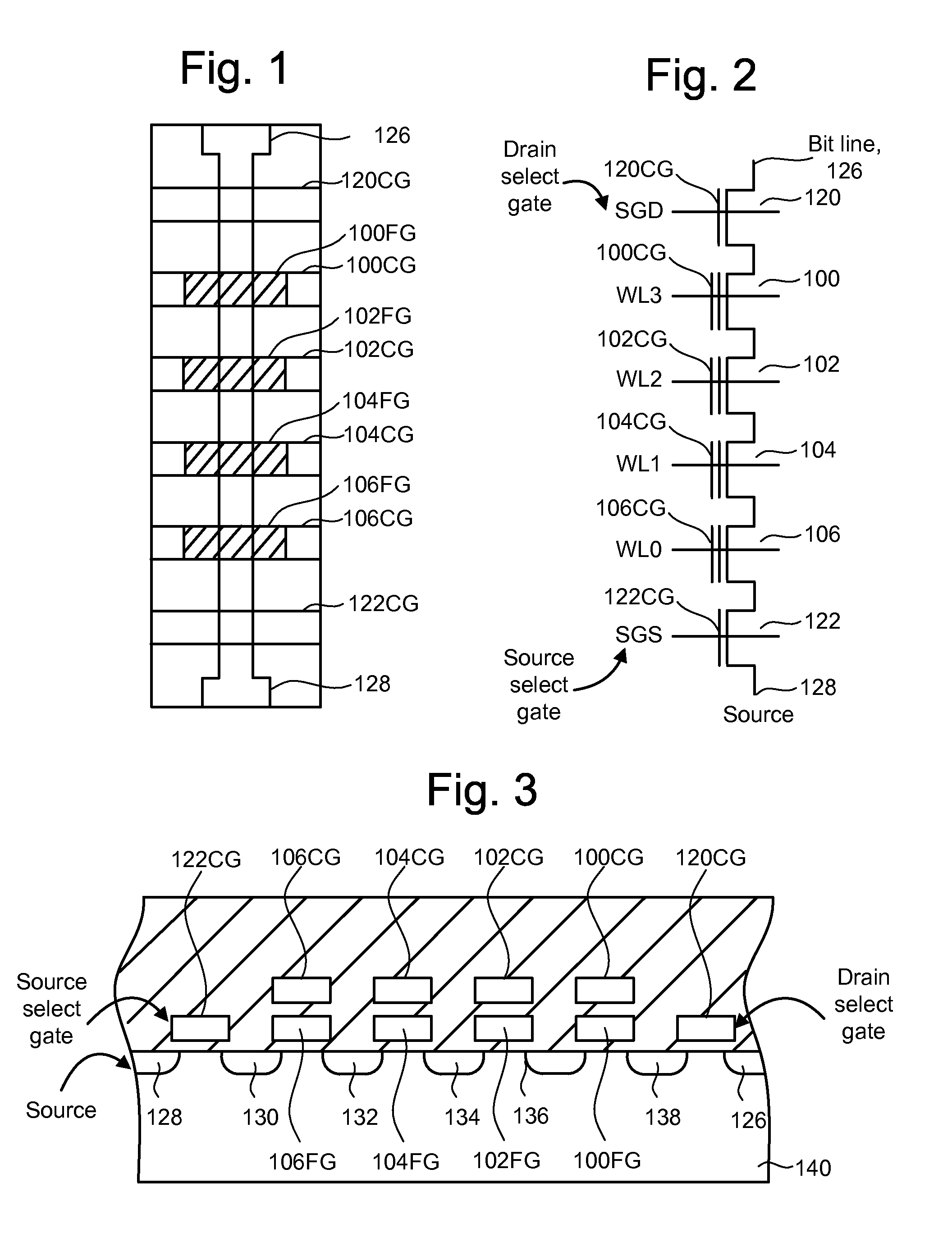 Method for operating non-volatile memory using temperature compensation of voltages of unselected word lines and select gates