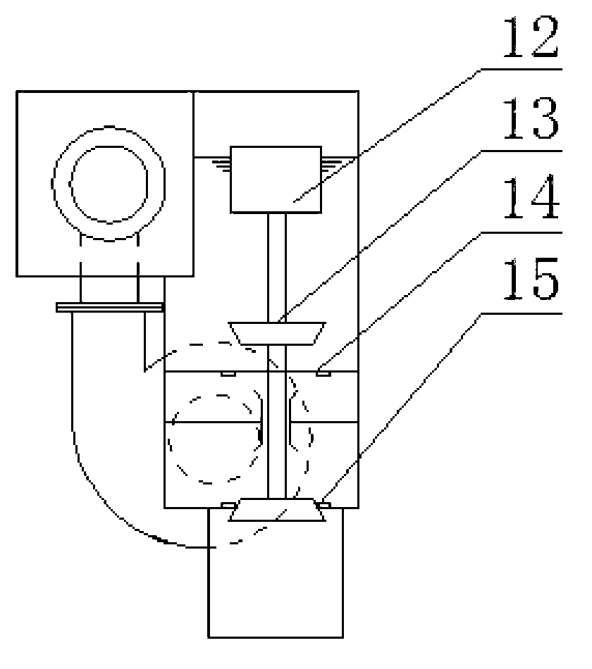 Combined type jet flow fish pump with automatic control system
