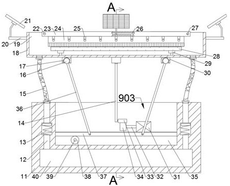 Sunward device for collecting rainwater to cool solar panel at high temperature