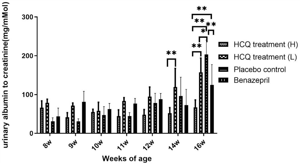 Application of compound in preparation of medicine for treating Alport syndrome