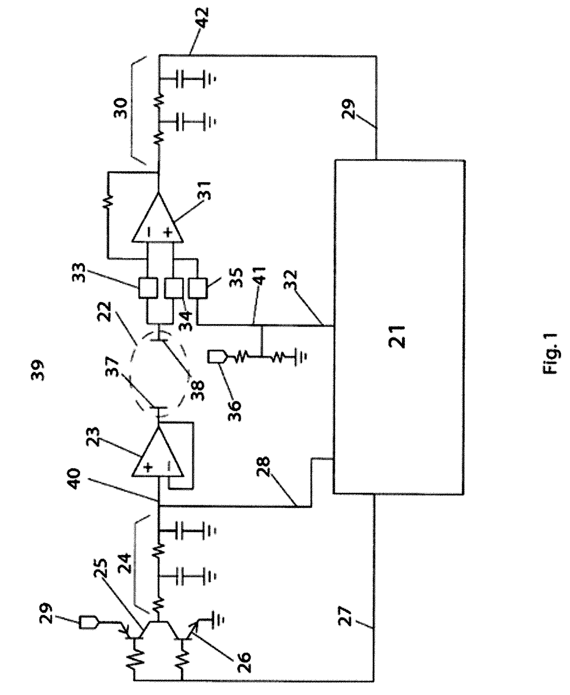 Method and apparatus for providing stable voltage to analytical system