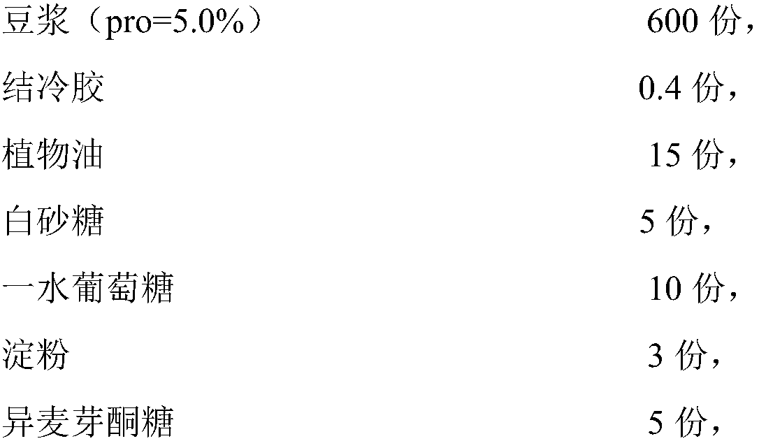 Brown soybean milk and preparation method thereof