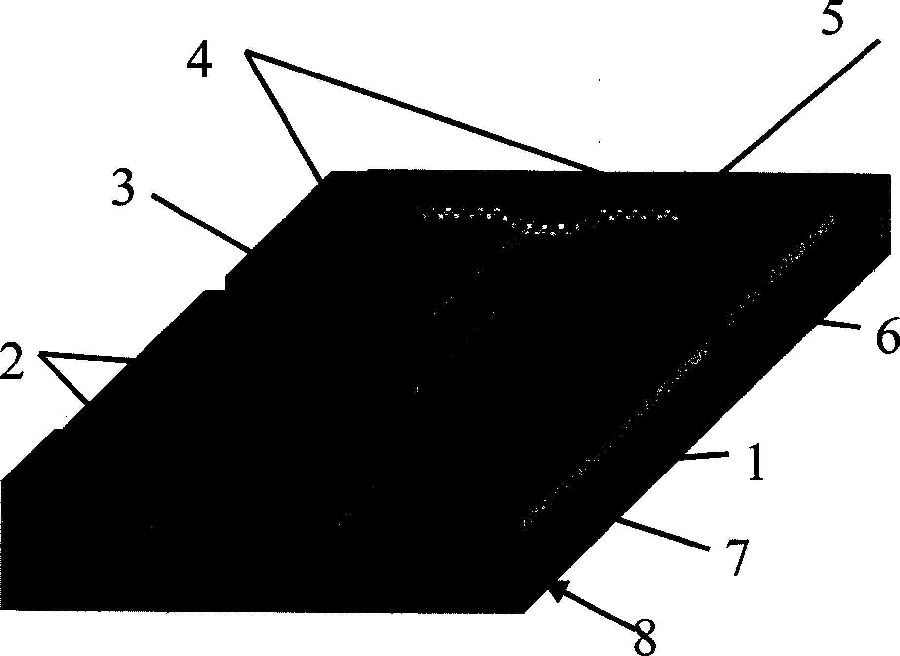 Single electron memory having carbon nano tube structure and process for making it