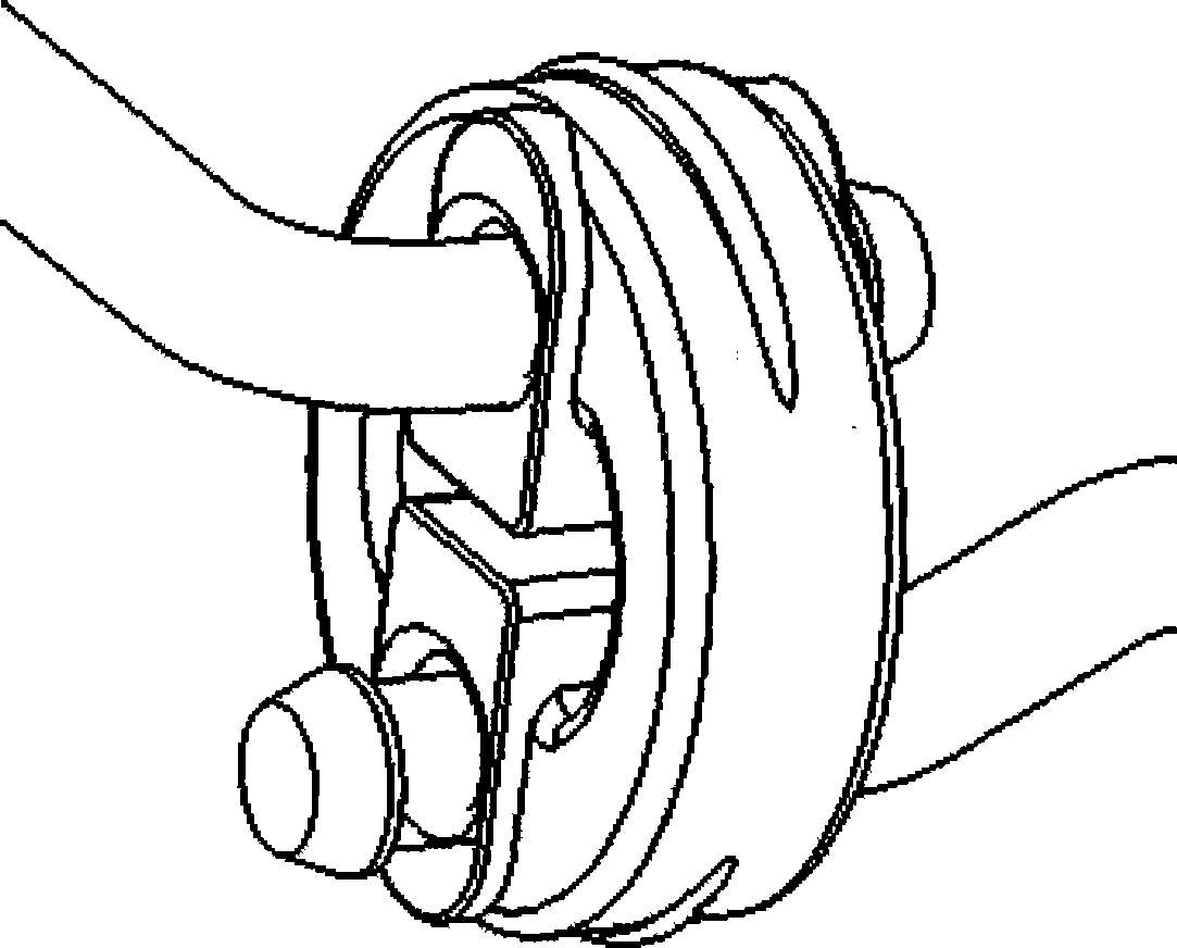 Novel exhaust system hanging mechanism