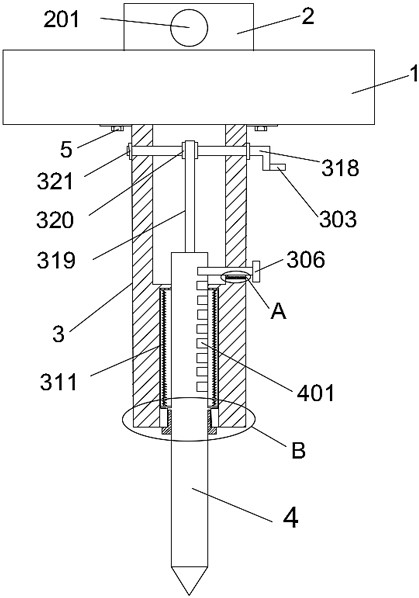 Adjustable support of electric energy quality evaluation device for electrical specialty
