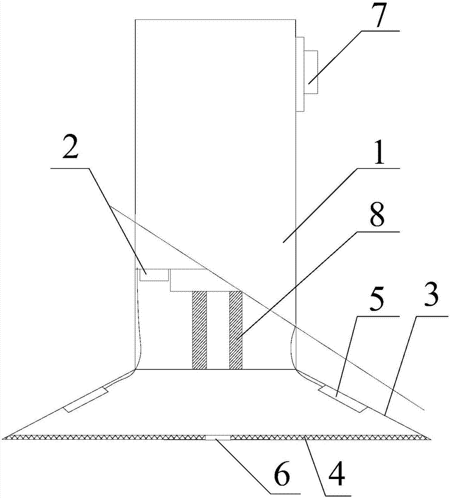 Carbon dioxide electric arc welding sprayer based on thermal infrared radiation