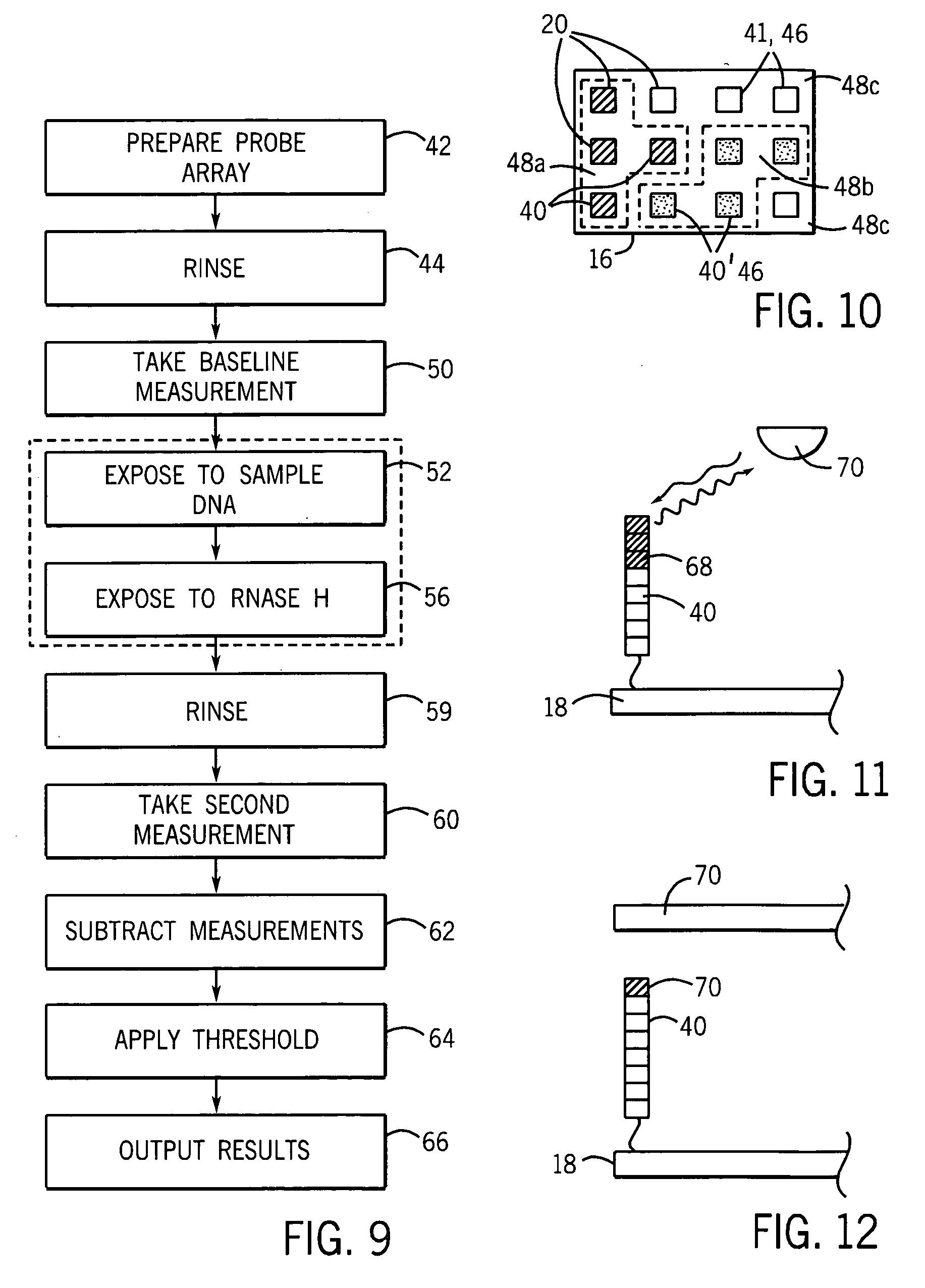 Method and apparatus for detection or identification of DNA
