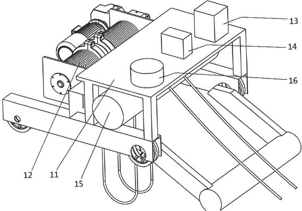 An exterior wall cleaning and maintenance robot