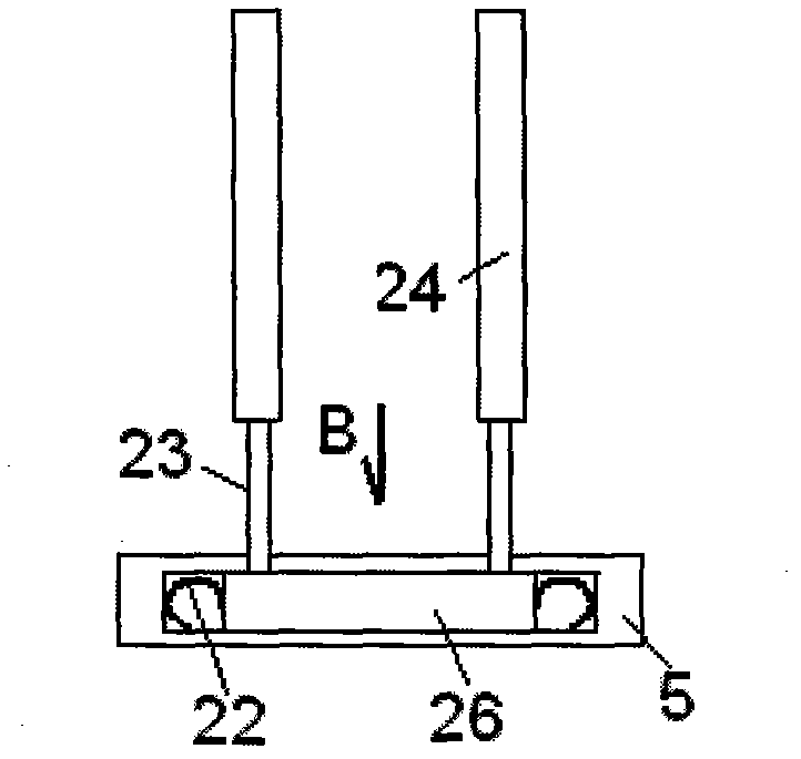 Multifunctional cart convenient for transporting pregnant women to examine, supporting abdomen and eliminating lower limb edema