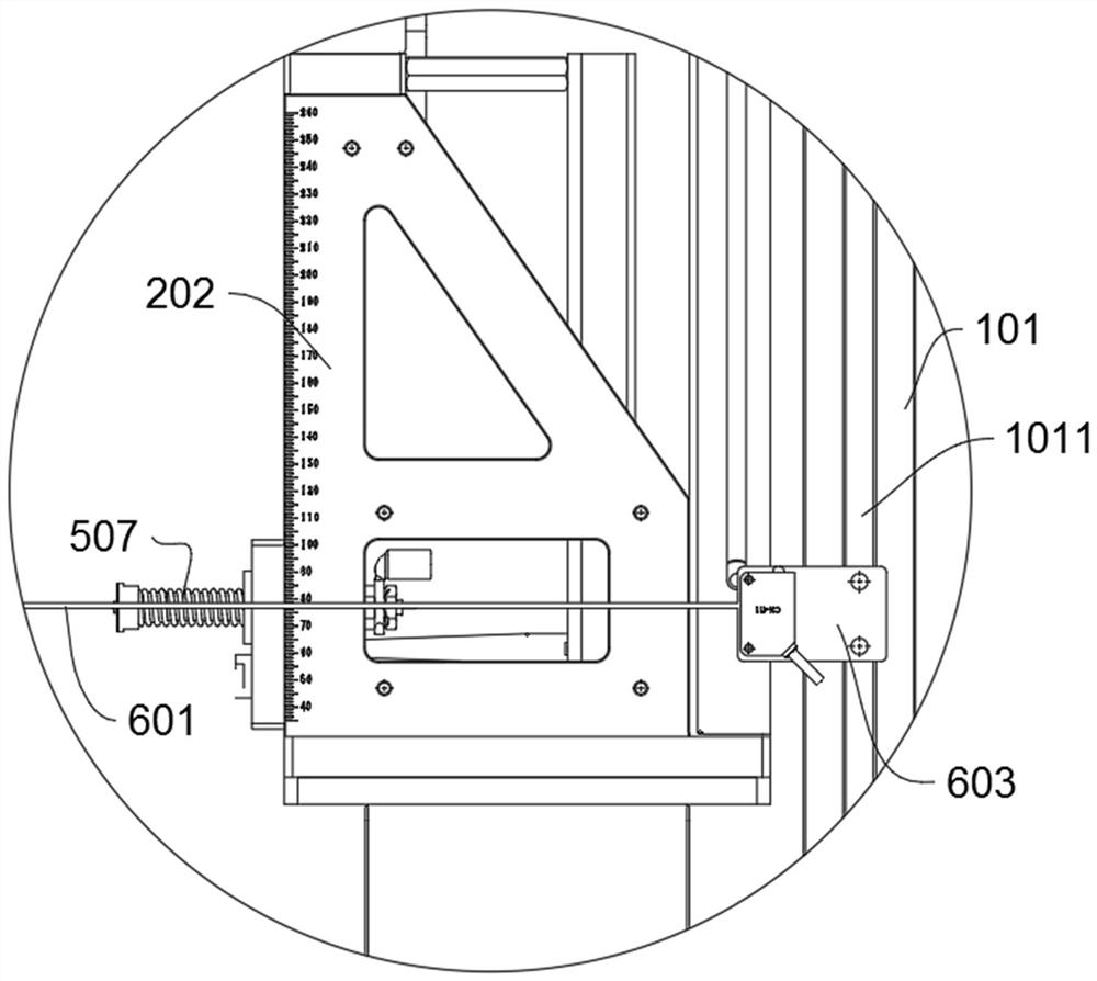 A quick-change needle bed for a power battery