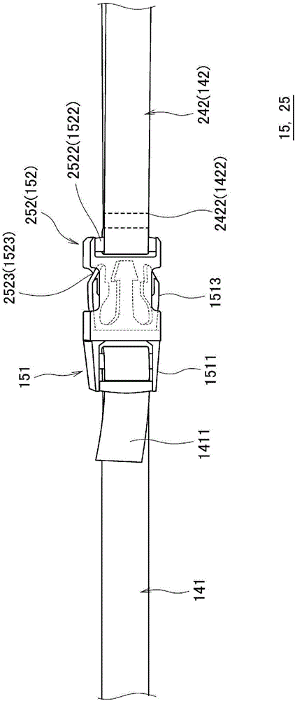 Anti-slip device for tire, and body for anti-slip device for tire