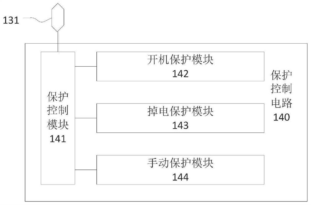 Inverter welding machine and its protection control circuit