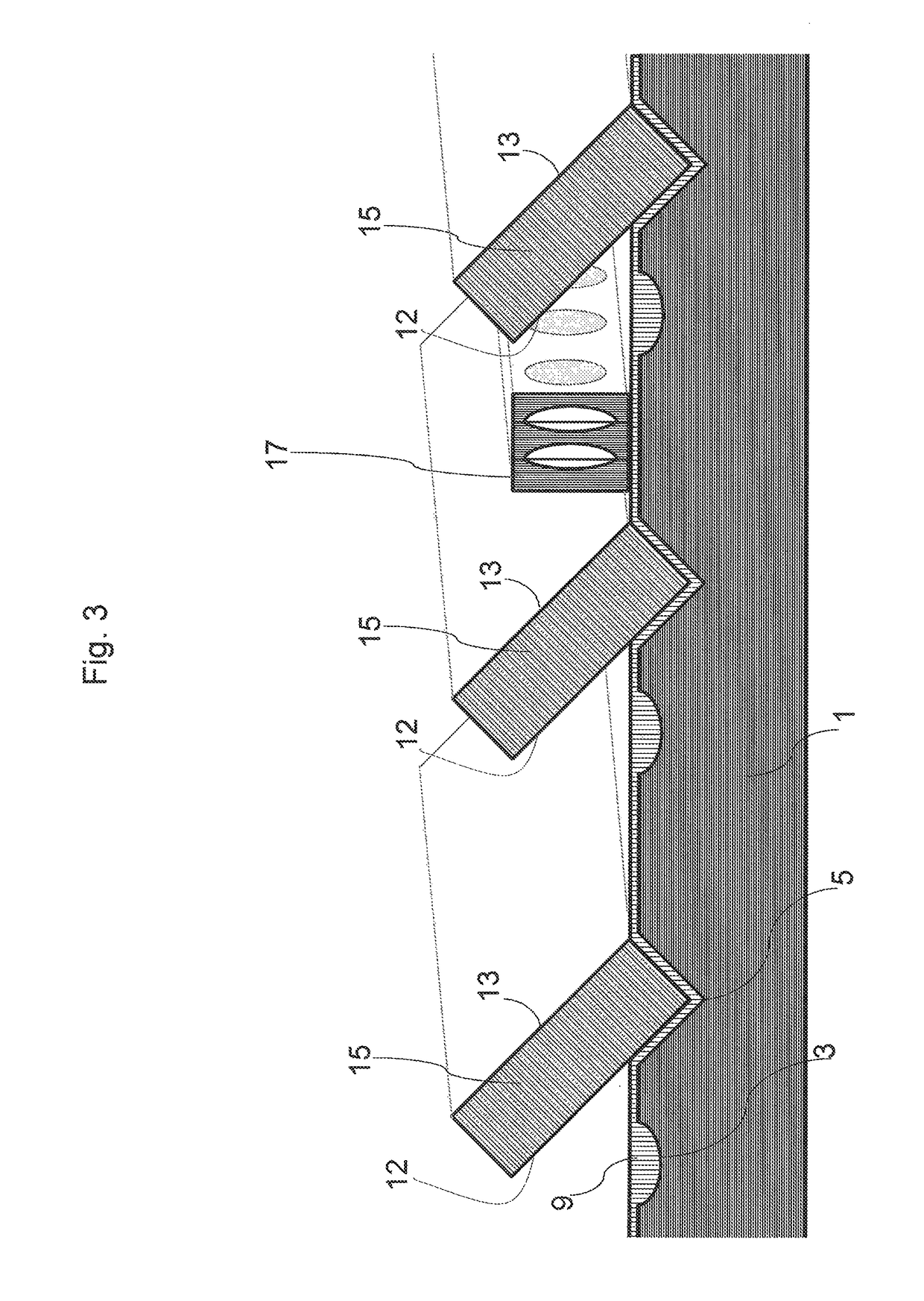 Optical light guide element and a method for manufacturing